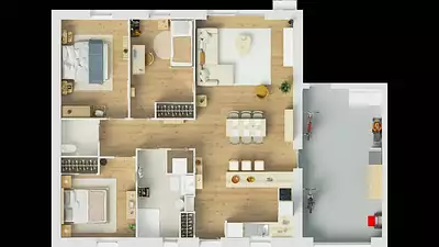 Maison neuve, 85 m²