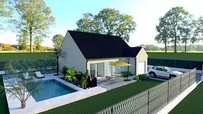 Maison neuve, 76 m²
