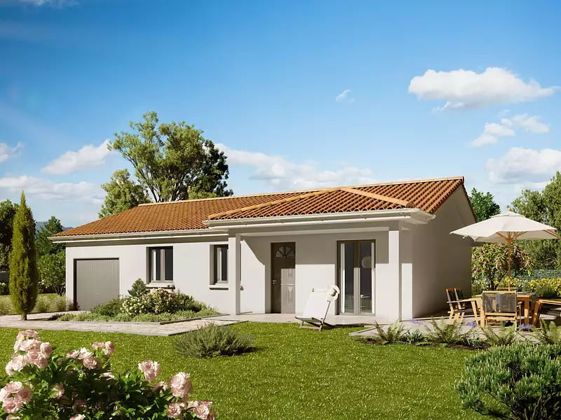 Maison neuve, 100 m² - Saint-Trivier-sur-Moignans (01990)