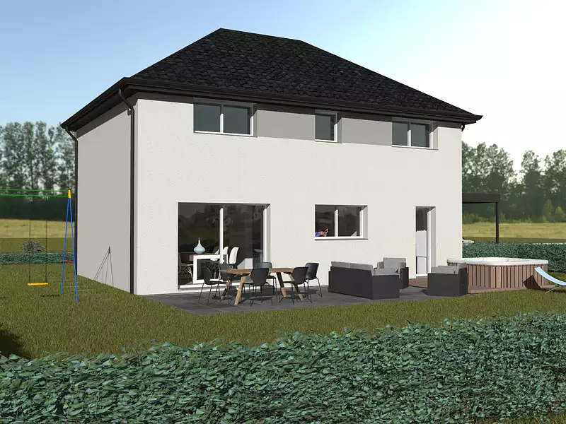 Maison neuve, 128 m² - Mametz (62120)