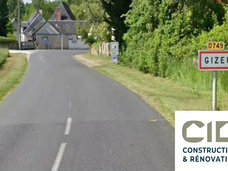 Terrain à bâtir, 570 m² - Gizeux (37340)