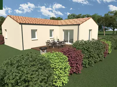 Maison neuve, 76 m²