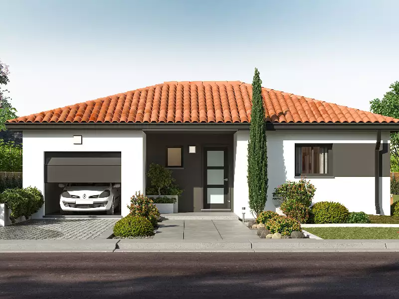Maison neuve, 85 m² - Paimboeuf (44560)