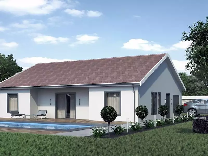 Maison neuve, 114 m² - Autun (71400)