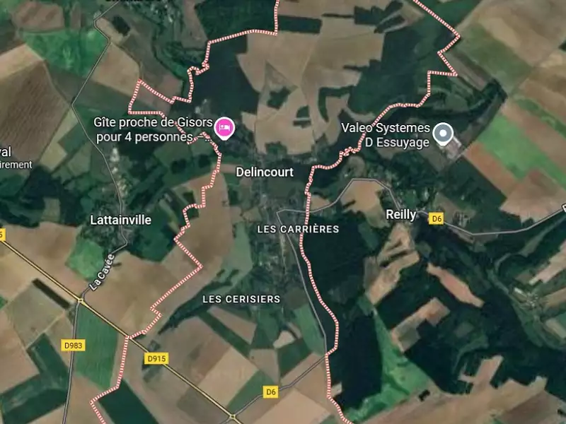 Terrain à bâtir, 670 m² - Delincourt (60240)