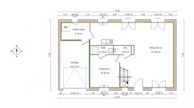 Maison neuve, 112 m²