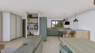 Maison neuve, 100 m²