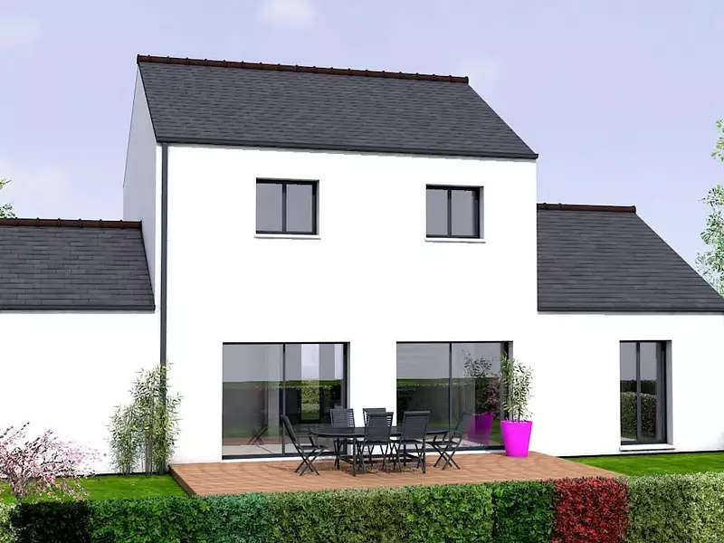 Maison neuve, 109,41 m² - Ligné (44850)