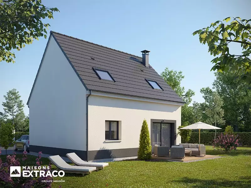 Maison neuve, 86 m² - Vieux-Manoir (76750)
