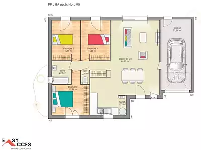 Maison neuve, 90 m²