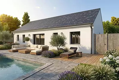 Maison neuve, 68 m²