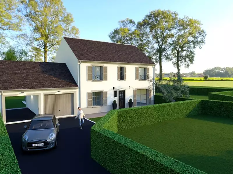Maison neuve, 120 m² - Moret-Loing-et-Orvanne (77250)