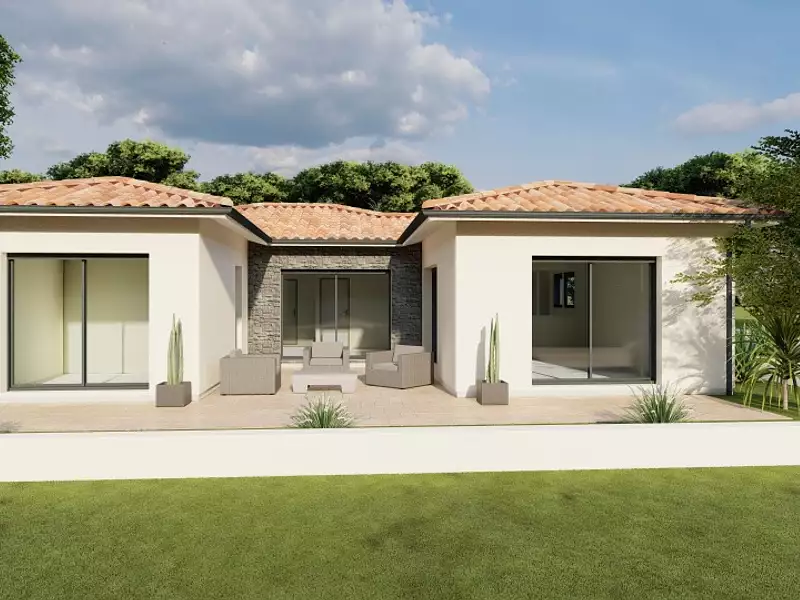 Maison neuve, 98 m² - Bazas (33430)