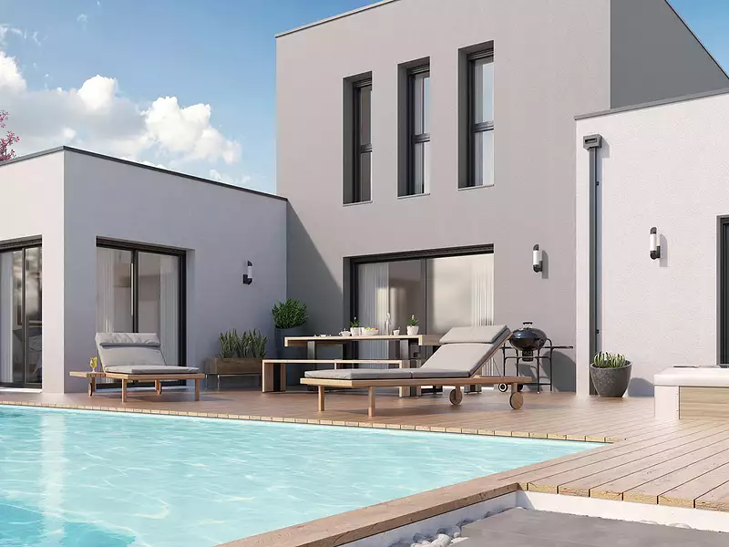 Maison neuve, 183 m² - Monts-sur-Guesnes (86420)