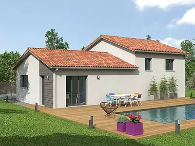Maison neuve, 104 m²