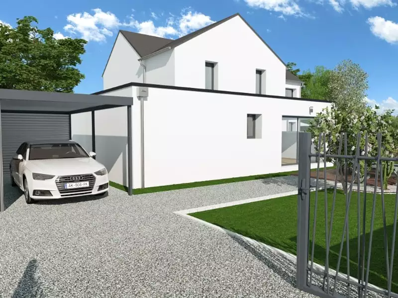 Maison neuve, 183 m² - Petit-Mars (44390)