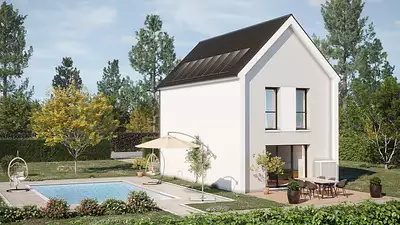 Maison neuve, 84 m²