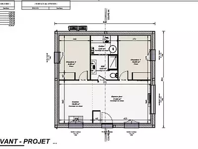 Maison neuve, 55 m²