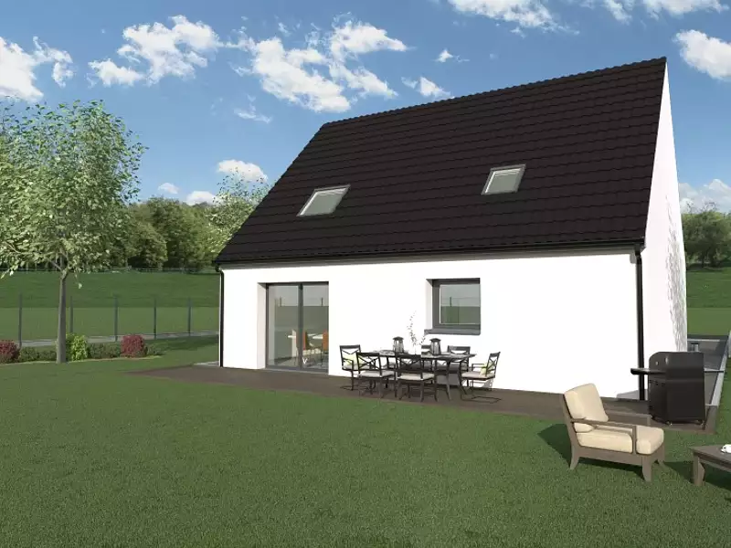 Maison neuve, 95 m² - Agny (62217)