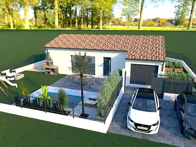 Maison neuve, 85 m²
