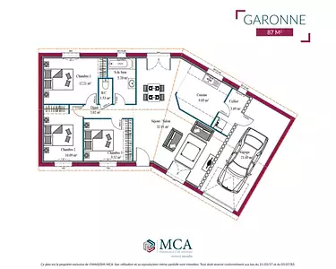 Maison neuve, 81 m²
