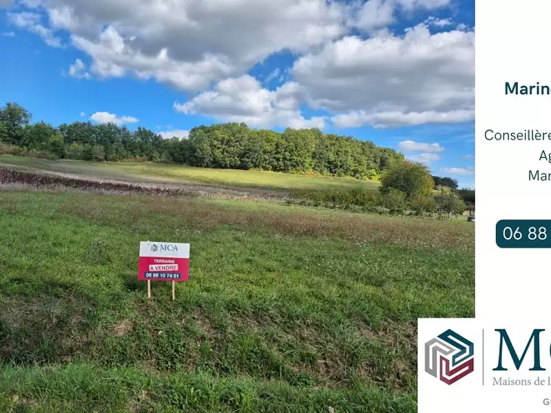 Terrain à bâtir, 3 079 m² - Duras (47120)