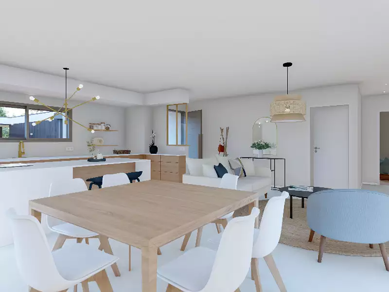 Maison neuve, 100 m² - Le Teich (33470)