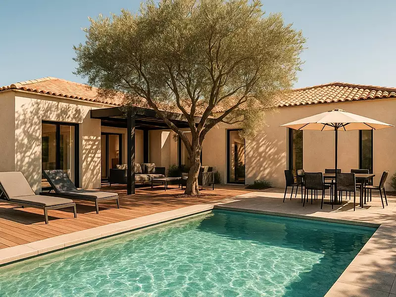 Villa plain pied 85 m² - Lespignan (34710)