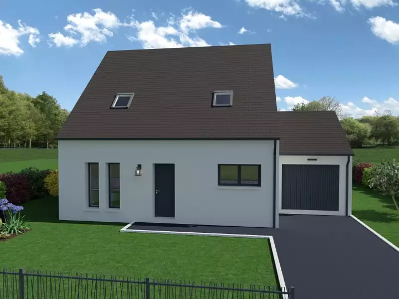 Maison neuve, 90 m² - Joué-lès-Tours (37300)