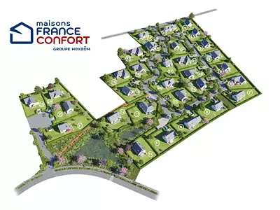 Terrain à bâtir, 700 m²