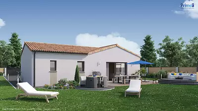 Maison neuve, 74 m²