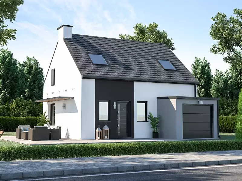Maison neuve, 102 m² - Fougères (35300)