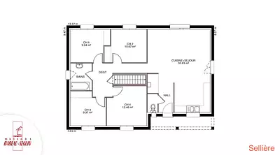 Maison neuve, 821 m²