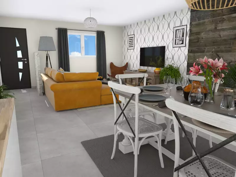 Maison neuve, 94 m² - Saint-Melaine-sur-Aubance (49610)