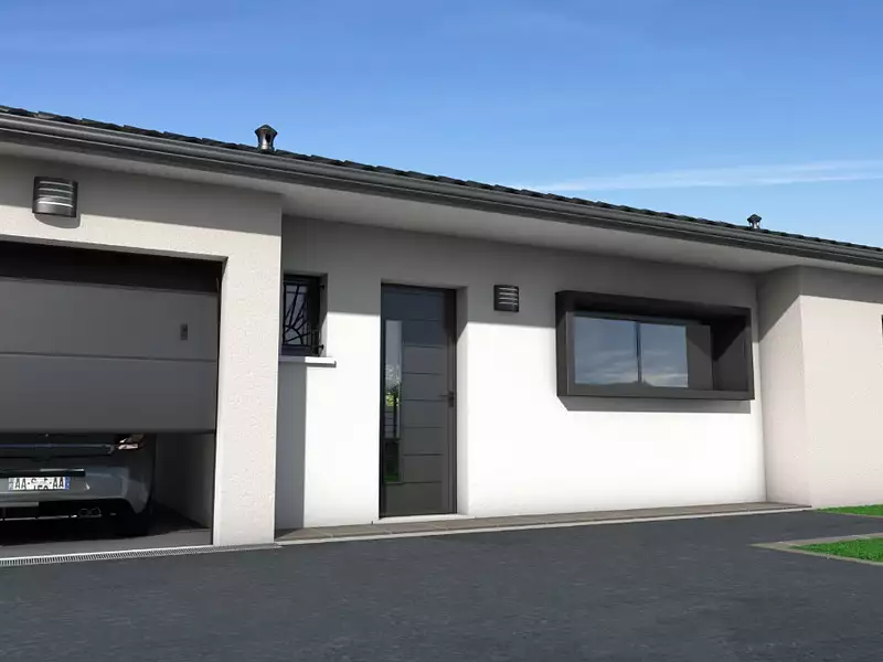 Maison neuve, 87 m² - Lasserre-Pradère (31530)