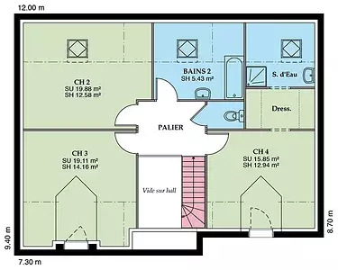 Maison neuve, 94 m²