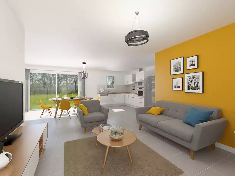 Maison neuve, 89 m² - Grand'Landes (85670)