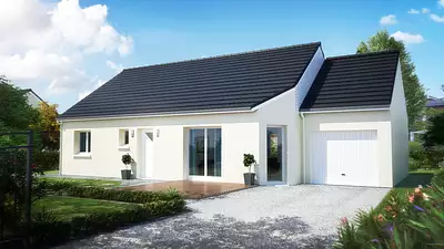 Maison neuve, 74,28 m²