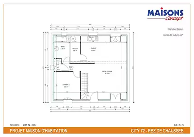 Maison neuve, 86 m²