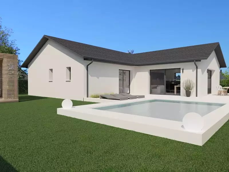 Maison neuve, 90 m² - Châtonnay (38440)