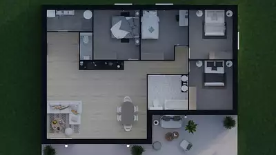 Maison neuve, 100 m²