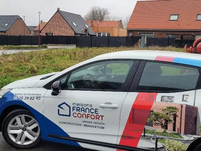 Terrain à bâtir, 495 m² - Looberghe (59630)