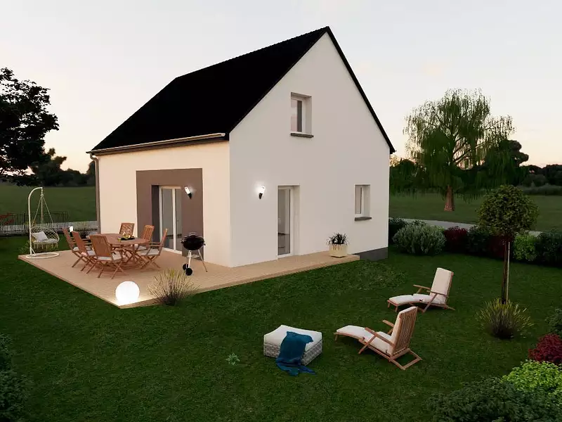Maison neuve, 81 m² - Niederschaeffolsheim (67500)