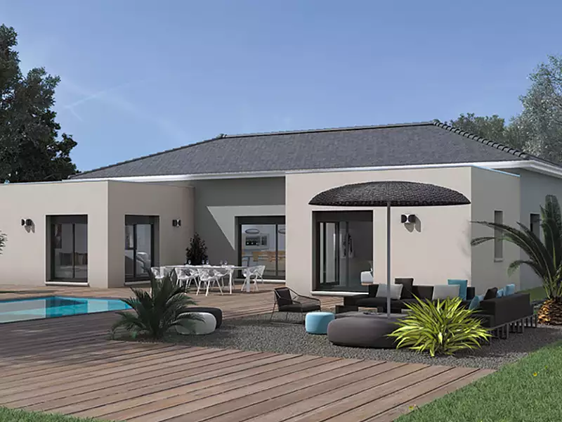 Maison neuve, 140 m² - Chuzelles (38200)