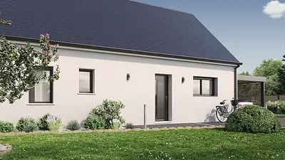 Maison neuve, 74 m²
