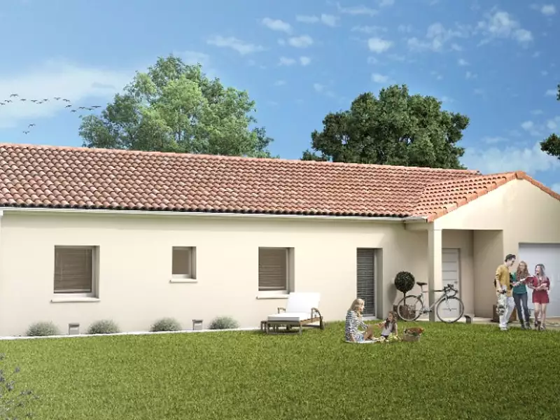 Maison neuve, 80 m² - Tauxigny-Saint-Bauld (37310)
