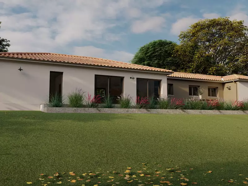 Maison neuve, 128 m² - Landiras (33720)