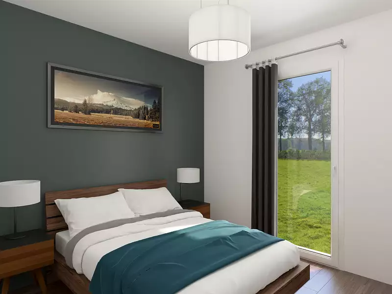 Maison neuve, 100 m² - Maransin (33230)