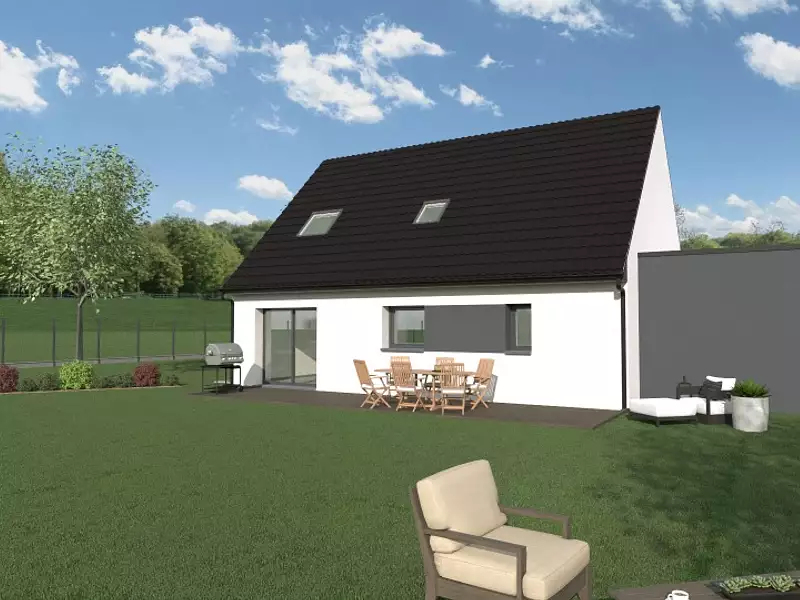 Maison neuve, 115 m² - Faumont (59310)