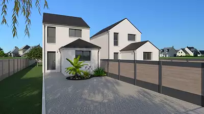 Maison neuve, 91 m²